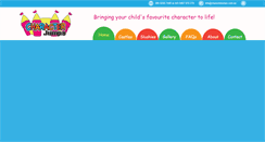 Desktop Screenshot of characterjumps.com.au